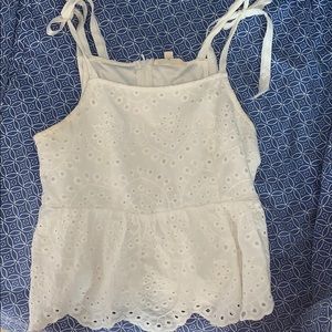 Lace tank top